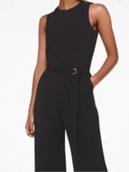 Michael Kors Classic Black Jumpsuit - Picture 1 of 4